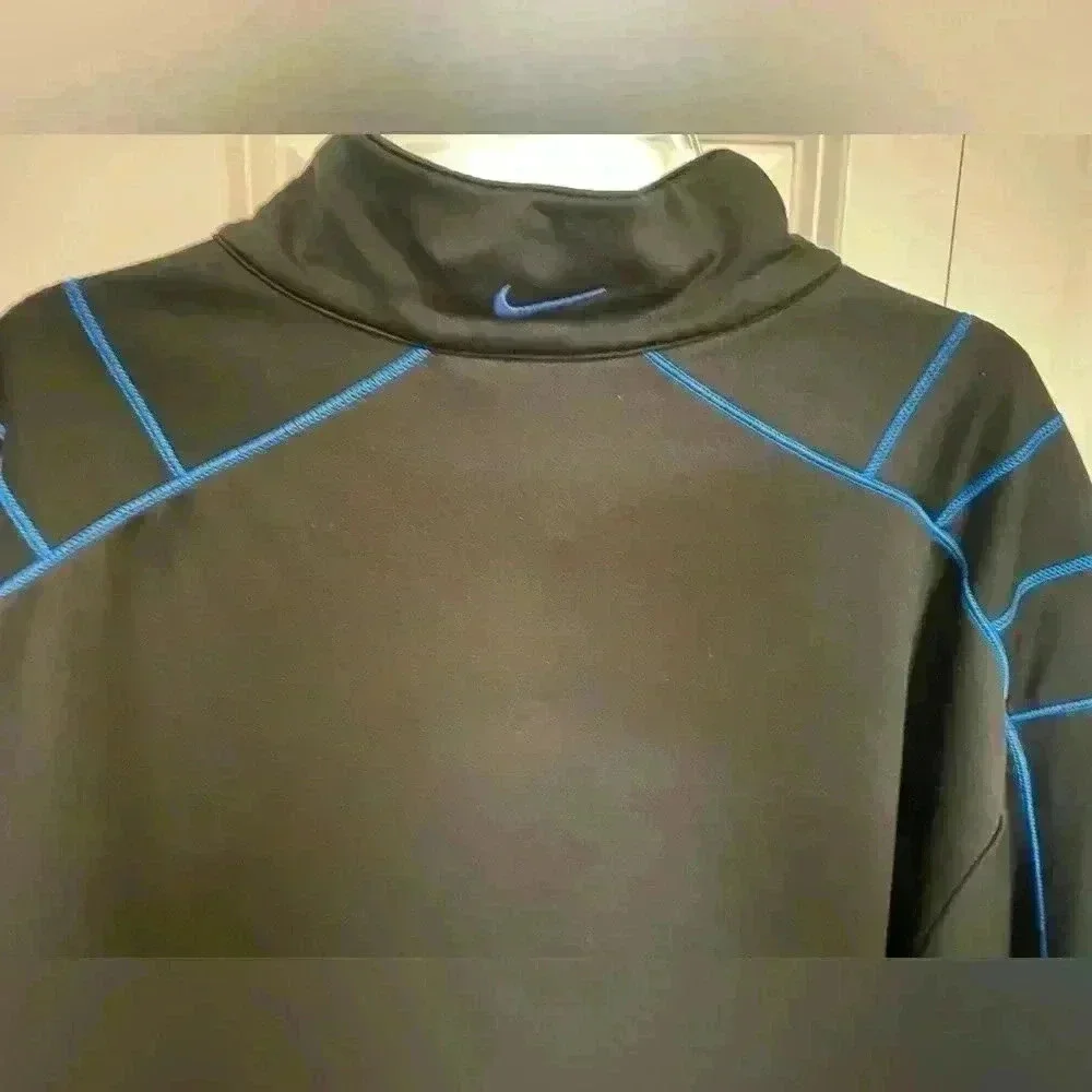 Nike Golf 1/4 Zip ‘Bud Light’ Pullover Men’s XL Black Blue Sweatshirt